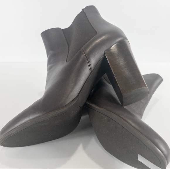 Michael Kors Lottie Booties Chocolate -10 - Picture 4 of 4